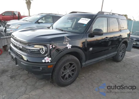 2023 Ford Bronco Sport Big Bend z USA, uszkodzony, nr VIN 3FMCR9B63PRE36159